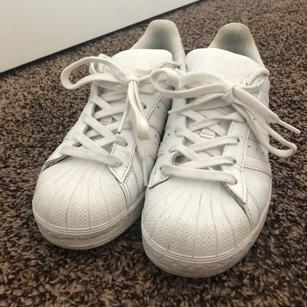 White adidas